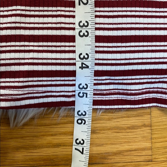 Sugar Lips Bell Sleeve Stripe Mini Dress - Picture 4 of 7